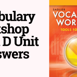 Vocabulary workshop level d unit 6