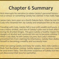 Gatsby chapter great sparknotes quotes