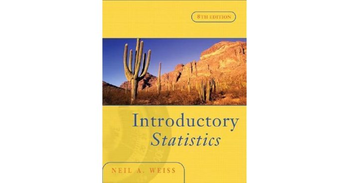 Introductory statistics neil a weiss 10th edition