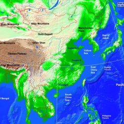 Southern and eastern asia physical features map answer key